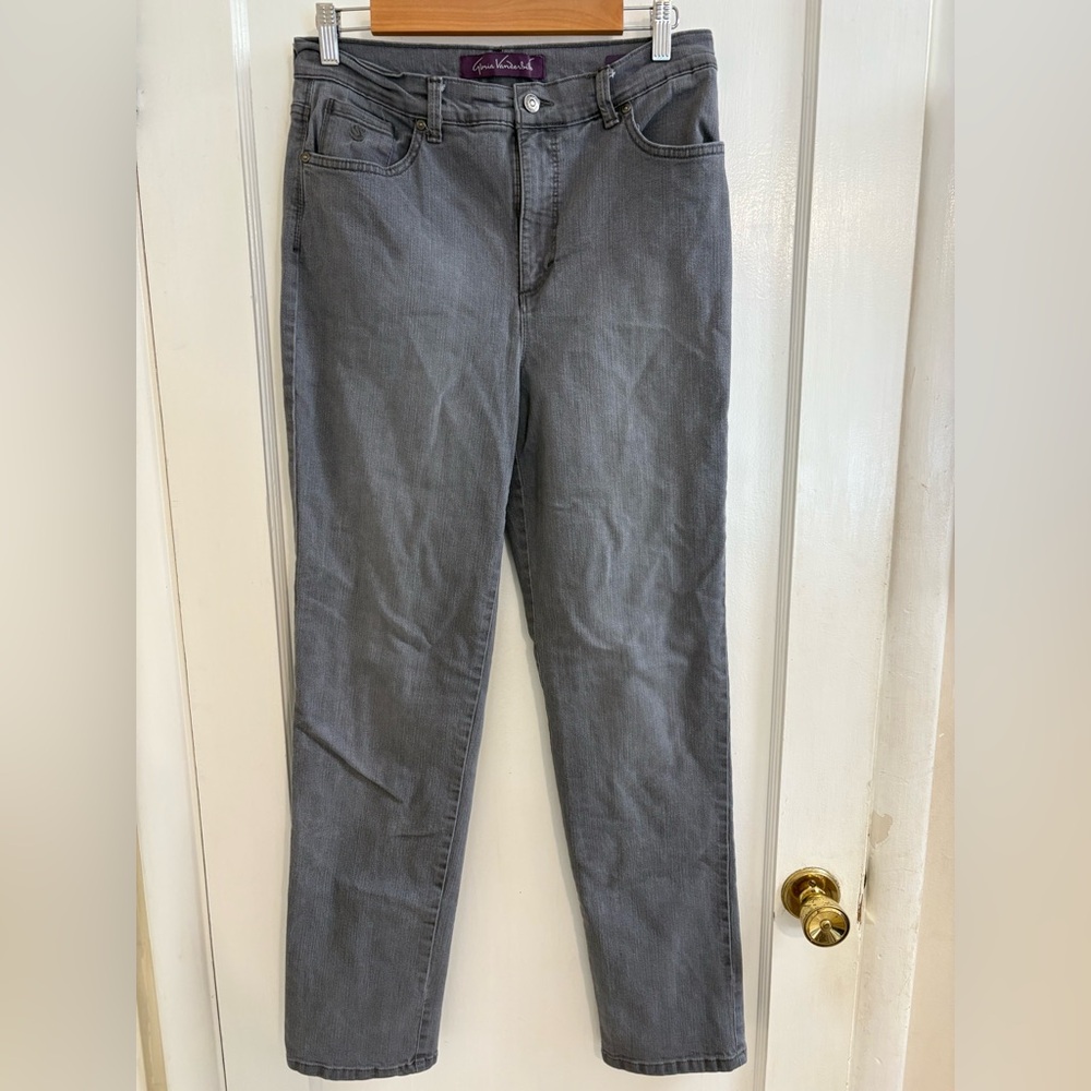 Gloria Vanderbilt Amanda Gray Denim Pants
